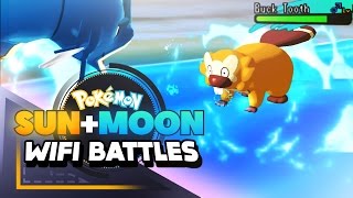 【Pokemon Sun & Moon Wifi Battle】 Bibarel is a MONSTER (1080p)