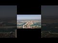 Dubai view from helicopter