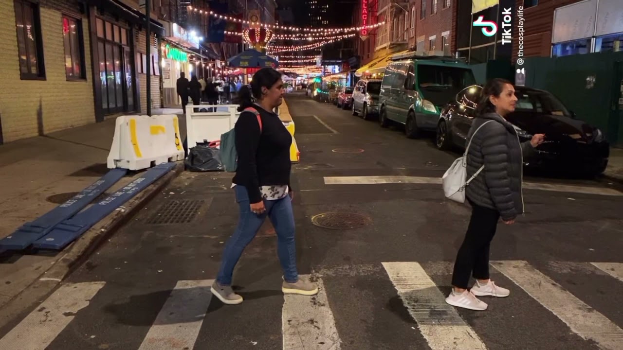 Having fun in New York City