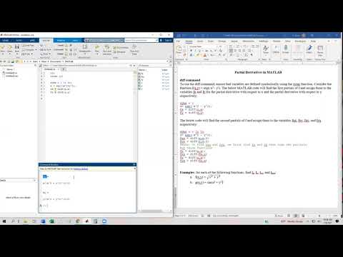 2 3 Functions in Two Variables MATLAB