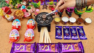 Miniature Kinder Joy Chocolate Mini Cakes | Cadbury Dairy Milk Bubbly Chocolate Lava Cake |Chocolate