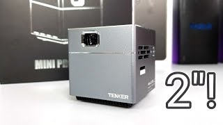 Tenker S6 - World's Smallest 2 Inch Pico Projector! - YouTube