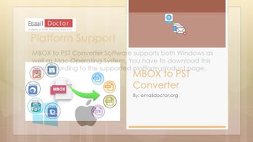 MBOX to PST Converter for Mac and Windows