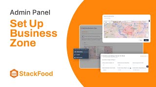 How to set up a business zone in the StackFood Admin Panel? | 6amTech