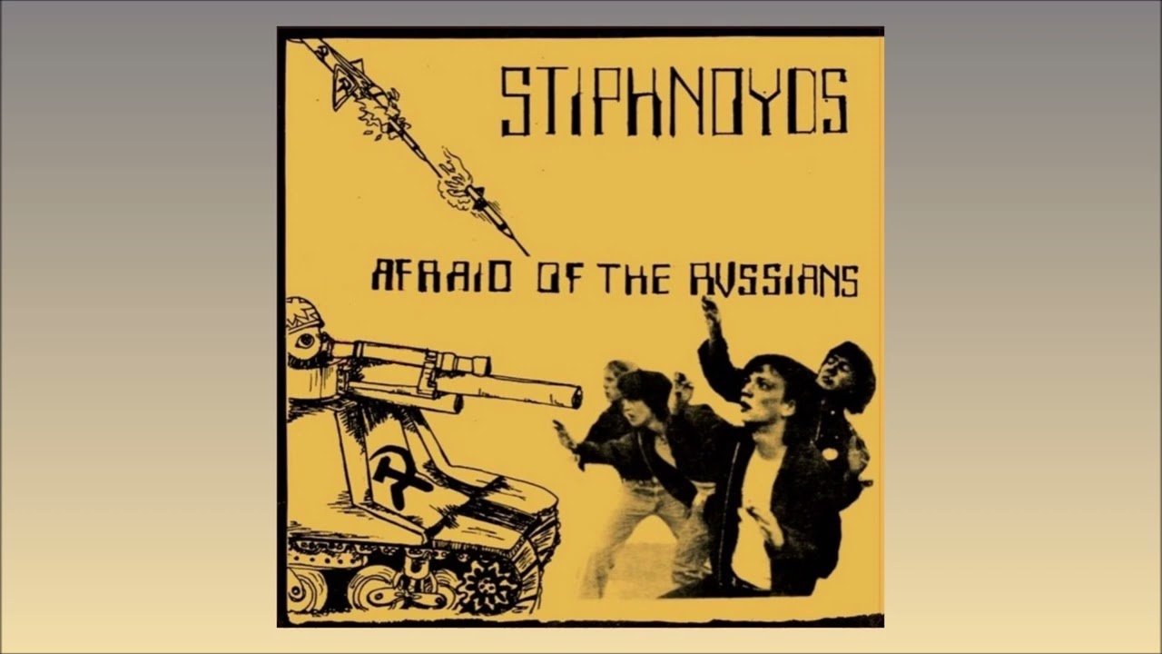STIPHNOYDS - Afraid of the Russians [Full 7-inch EP, released 1980 / Reissued 2022]