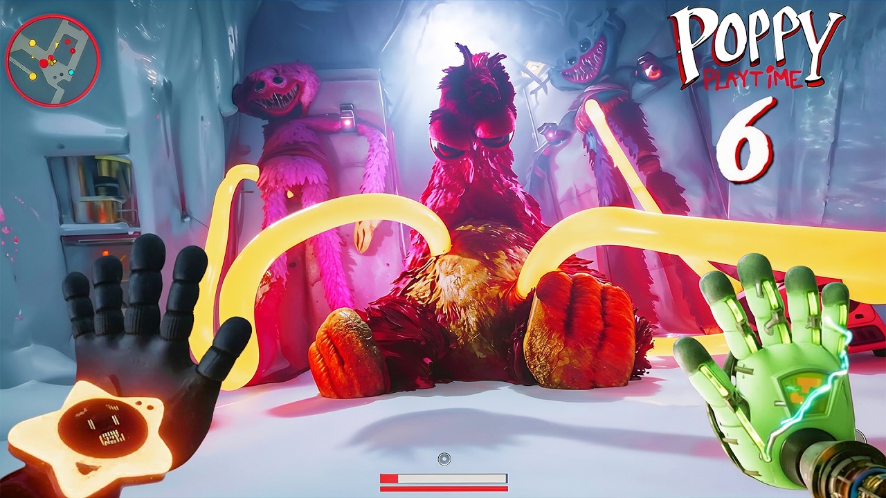 Poppy6 PLAYING POPPY PLAYTIME CHAPTER 6 EARLY!? (Gameplay & Teaser Trailer ...