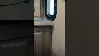 Revealing Frame Flex Issue Inside RV Bedroom - Grand Design RV