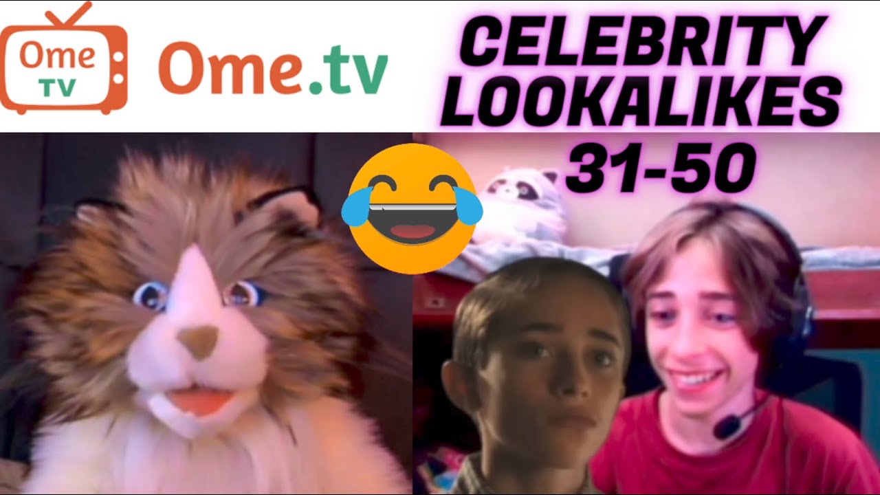 Двойники знаменитостей на OmeTV 4!