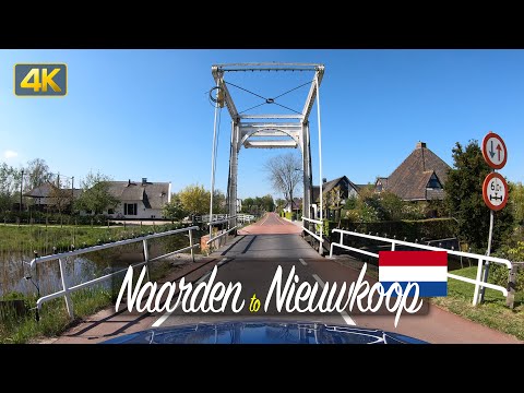 Driving from Naarden to Nieuwkoop, Netherlands🇳🇱