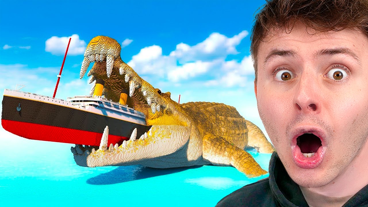 Tenhle Krokodýl ROZKOUSAL Obří lodě?!