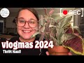 VLOGMAS 2024 | Day 9 | Thrift Haul!