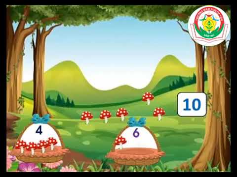 Toán Trò chơi với chữ số 10 - Giáo viên Hoàng Thị Huê