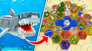 I Built a MASSIVE AQUARIUM for REAL LIFE Animals in Minecraft Hardcore