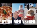 PIZZA, IS OG VENNER (BYTUR) -VLOG