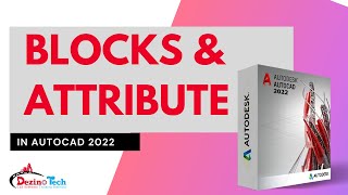 Chapter 19 | Blocks and Attributes in AutoCAD 2022 | Live class demo not Complete Topic