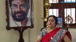 In this video padmaja, wife of late music director m g radhakrishnan
talk about jayachandran and wishes all success to the mastro who is
completing 2...