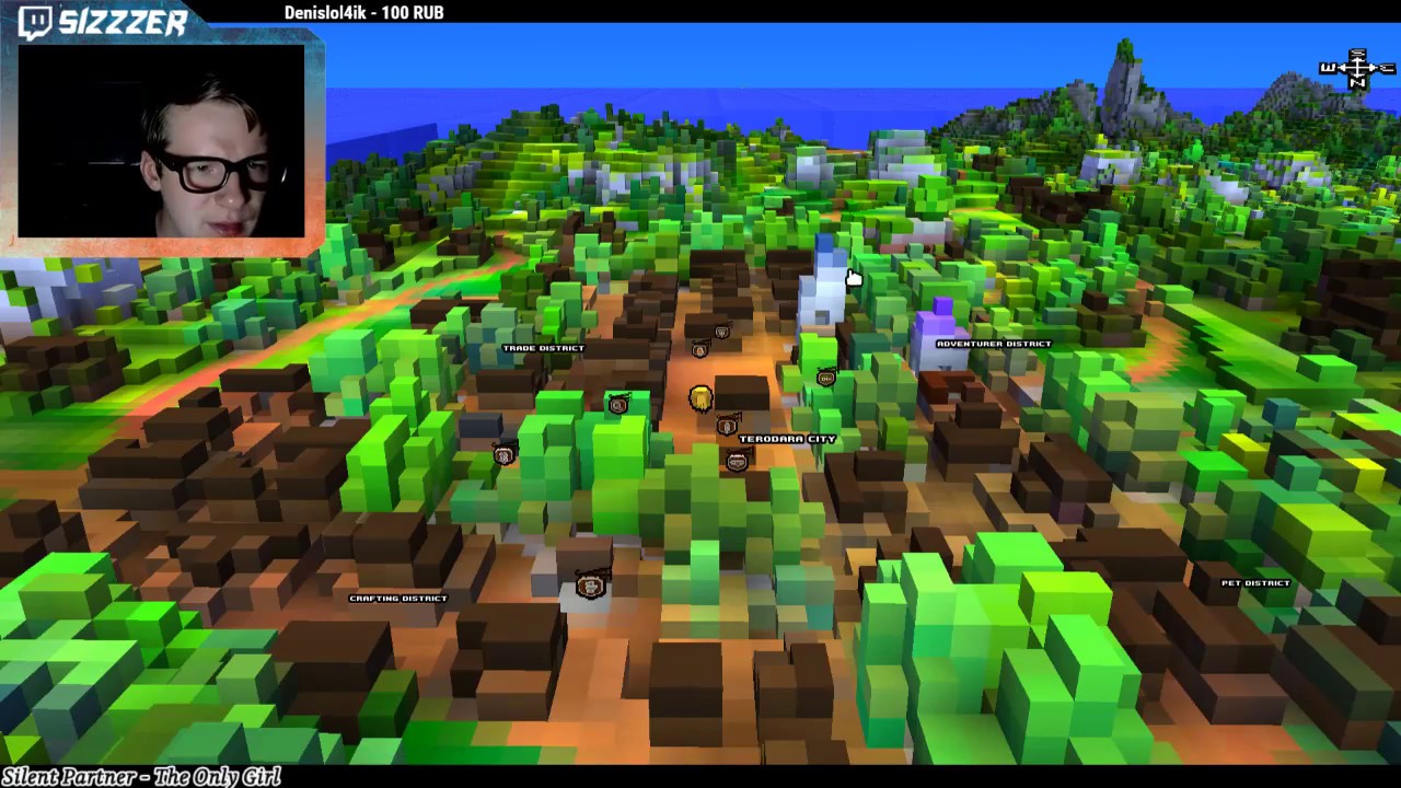 Лучшая воксельная рпг | Cube World