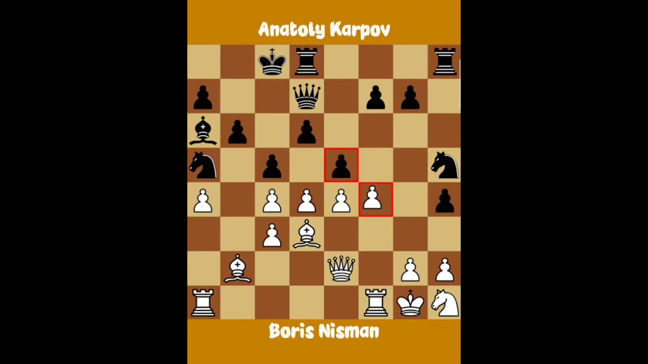 Boris Nisman vs Anatoly Karpov ◉ USSR Team Championship - Moscow 1968