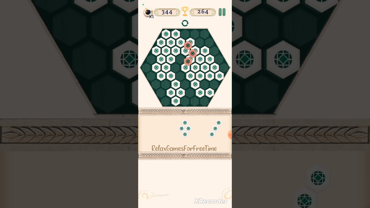 Crazy Block Puzzle-Bomb Blast -endless logic block puzzle connect game Hexagon Normal Score 416 part