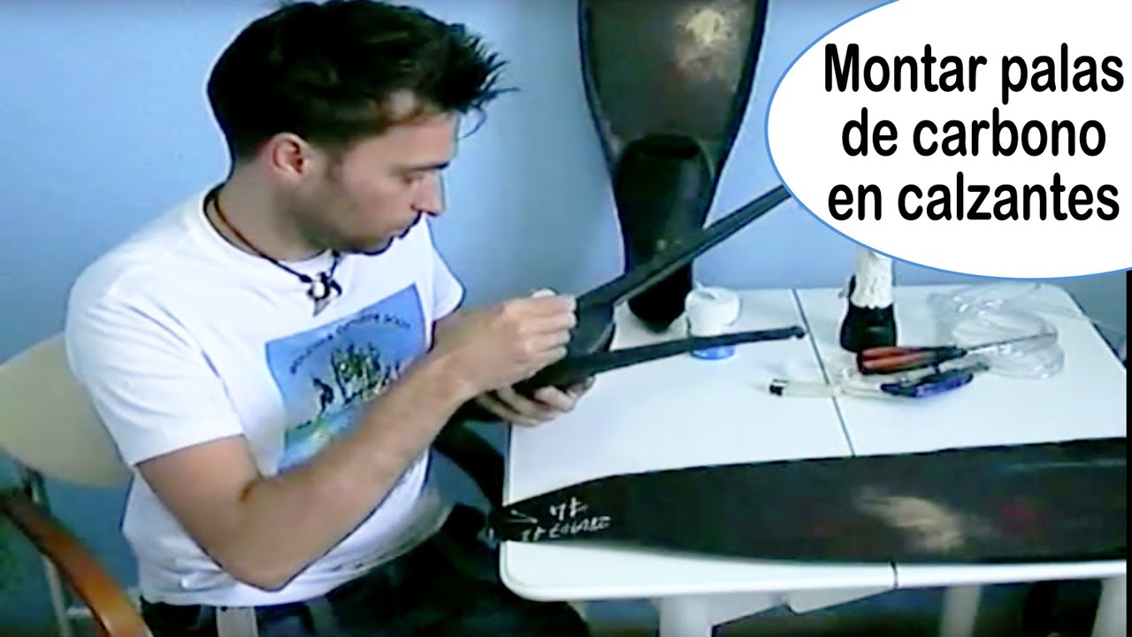 Eltontolosmeros - BRICOSUB/Montar palas de carbono en los calzantes