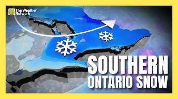 Snow Incoming to Southern Ontario: How Much Will You Get? | #forecast