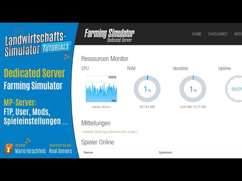 LS22 Tutorials: Dedicated Server einrichten - Farming Simulator // Grundlagen für Einsteiger