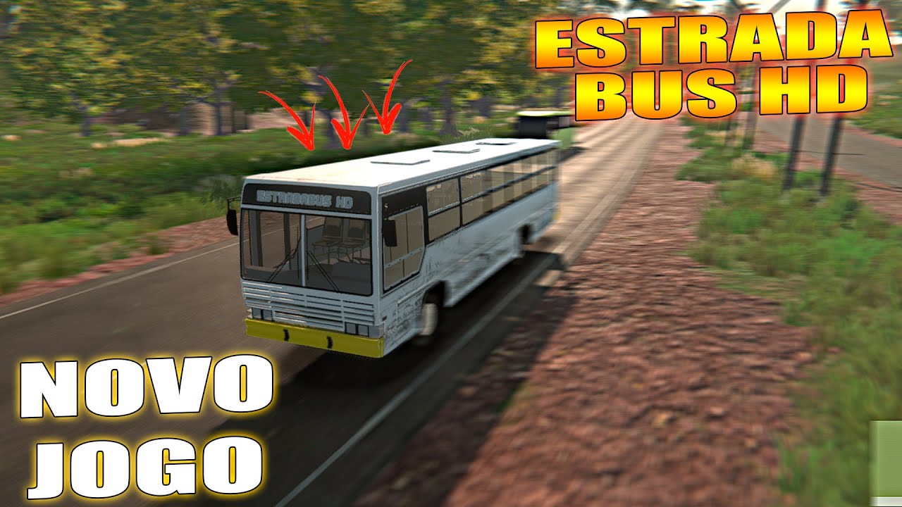 Novo Jogo de Ônibus Brasileiro para Android e PC - Estrada Bus 