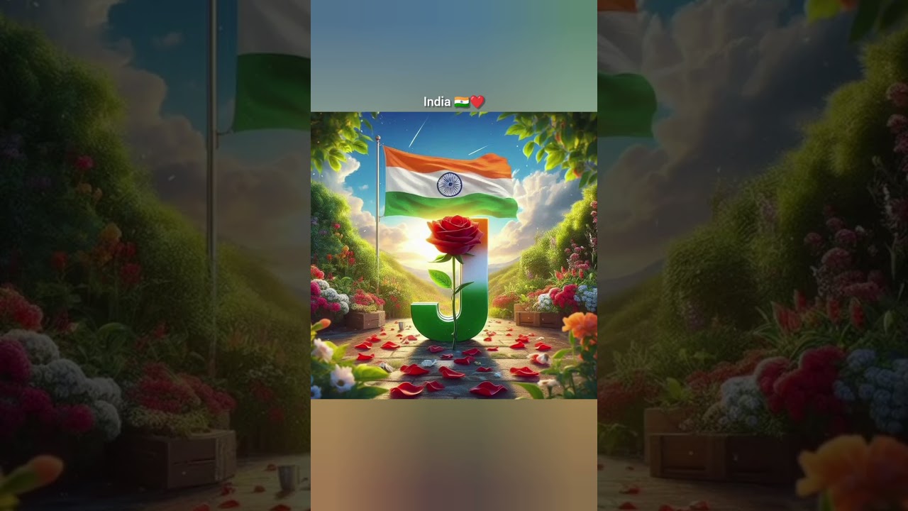 7 couple name letters 🥰 independence day status 🇮🇳❤️