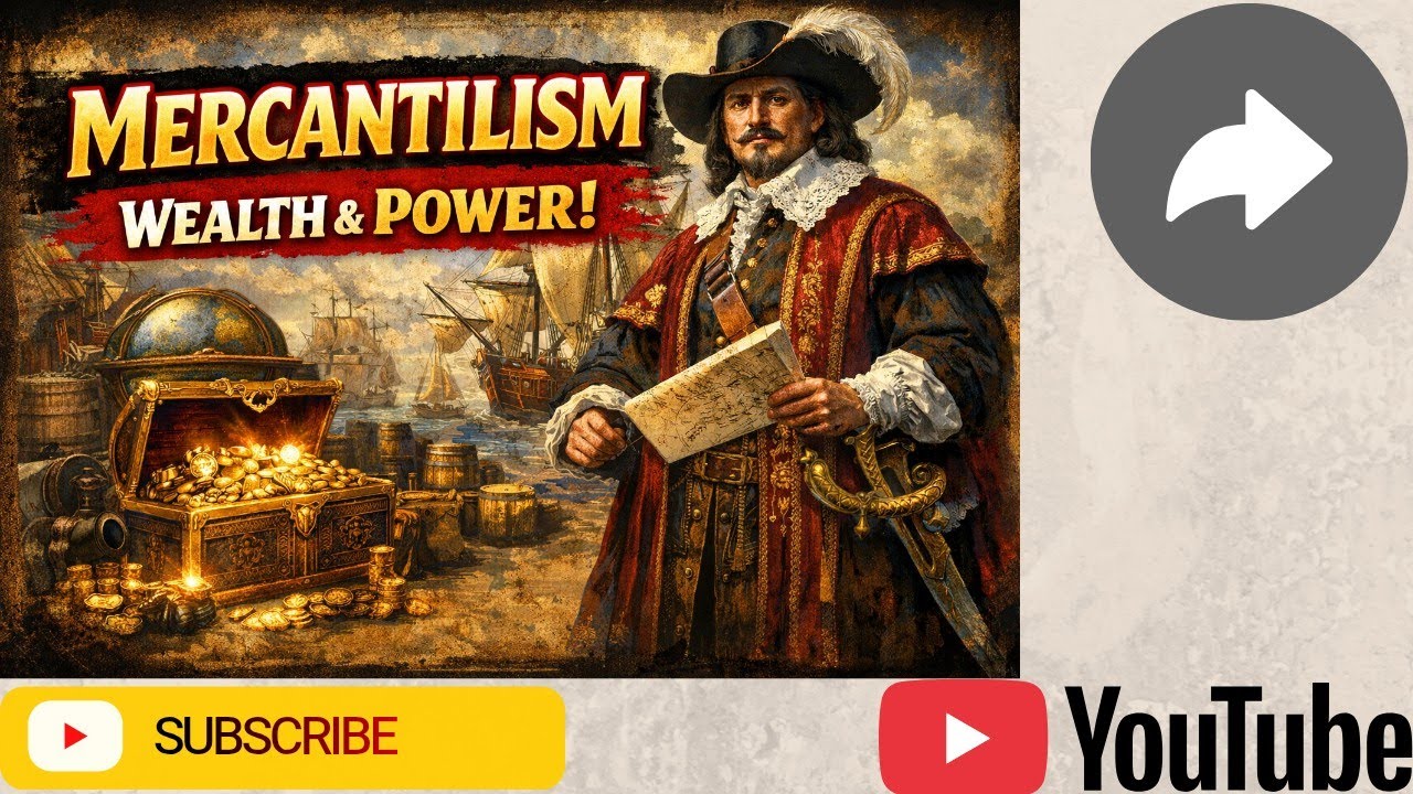 Mercantilism Explained | Features, Importance & Colonialism | WBCS, UPSC, PCS History