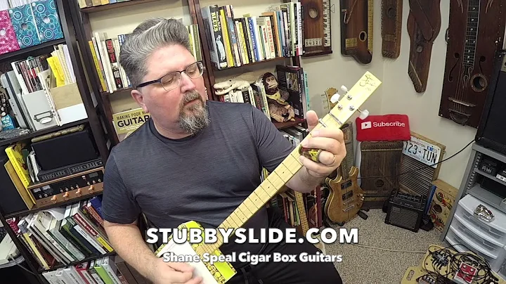 The Shane Speal Macanudo Cigar Box Guitar