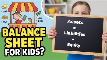 What Is a Balance Sheet? 📊 Explained to a 10-Year-Old (With Lemonade Stand Example!)