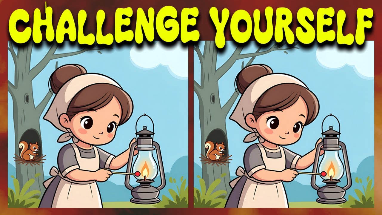 🧩 Find Hidden Differences Fast! Visual Attention Puzzle - Spot 3 Changes Brain Game Today