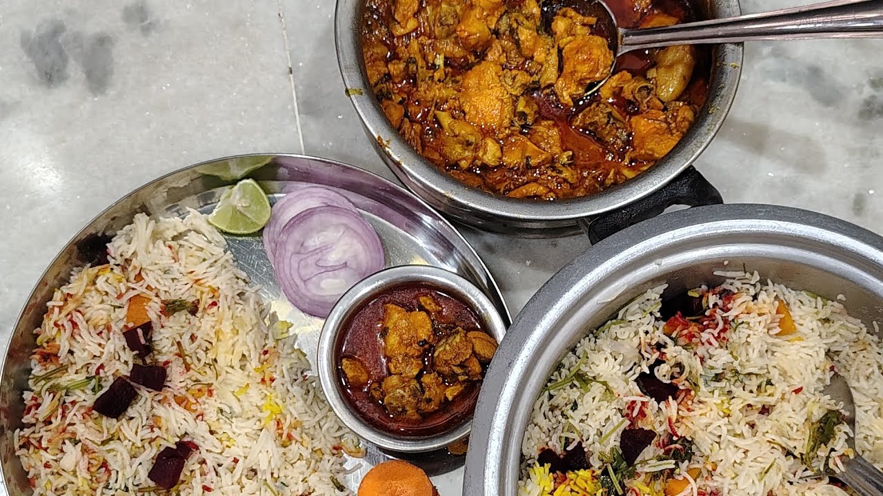 Chicken Curry Perfect for Bagara Rice 🍗🔥 | Hyderabadi Style Spicy Chicken Recipe #food #cooking 