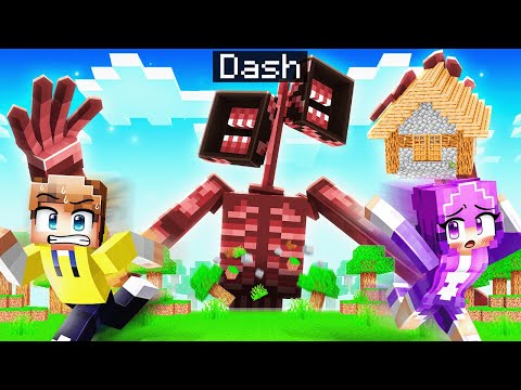 Playing As SIREN HEAD To Troll My Friend in Minecraft…