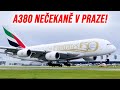 Proč přistál Airbus A380 v Praze? Linka EK49 divertovala na lince Dubaj Mnichov