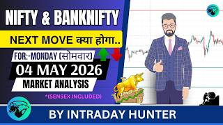 Nifty &amp; Bank nifty | SENSEX Analysis | Prediction For 04 MAY 2026