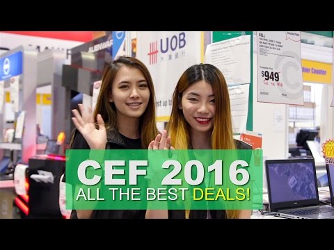 CEF 2016 – All the best deals!