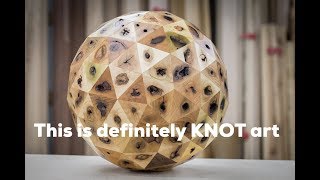 WOOD KNOT BALL (KNOT ART)