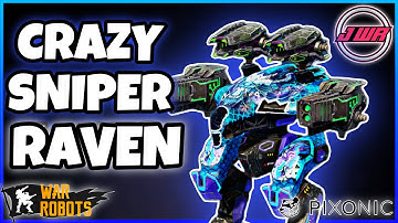 Stealth Raven Crazy sniping Living Legend #warrobots #warrobotsremastered #wr