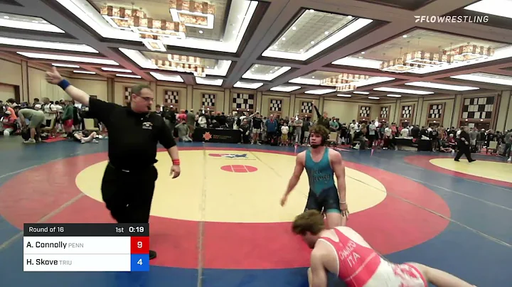 195 Lbs Round Of 16 - Andrew Connolly, Pennsylvani...