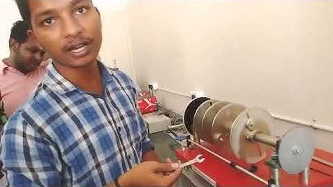 Balancing rotating masses lab experiment #7th SEM mechanical engineering vtu