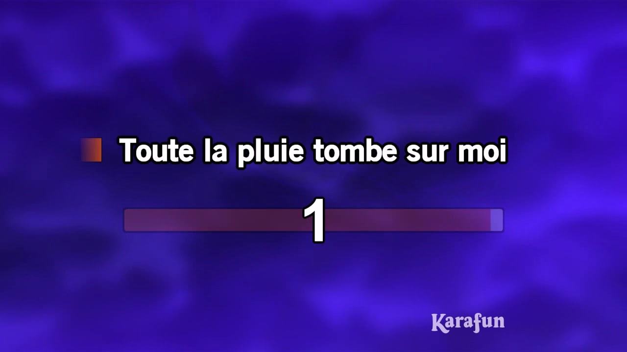 Paroles De Sacha Distel Toute La Pluie Tombe Sur Moi