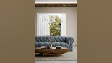 Living classico-contemporaneo | Dal Clay Render al Rendering finale