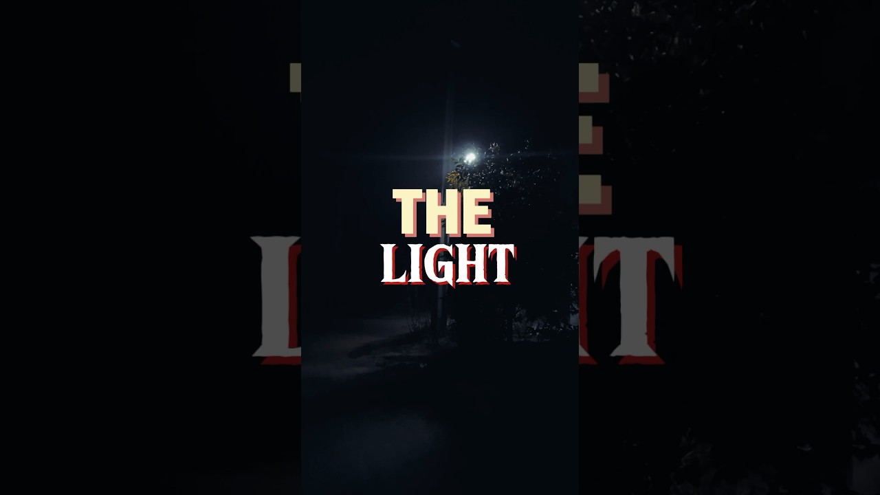 The light (a horror street) shot on iphone