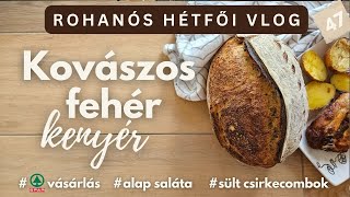 Realisztikus Hétfői Vlog Fehér Kenyér Vásárlás
