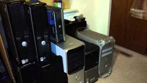 Recycling Center Finds of Friday, May 24, 2013 (TRASH-PICKED COMPUTERS)