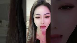 Chinese woman tongue dance #shorts