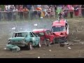 2015 gander demolition derby  small car heat