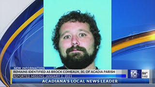 Skeletal remains identified as missing Acadia Parish man