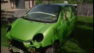 Востановление Daewoo Matiz (Car Repair Daewoo Matiz) 3 часть